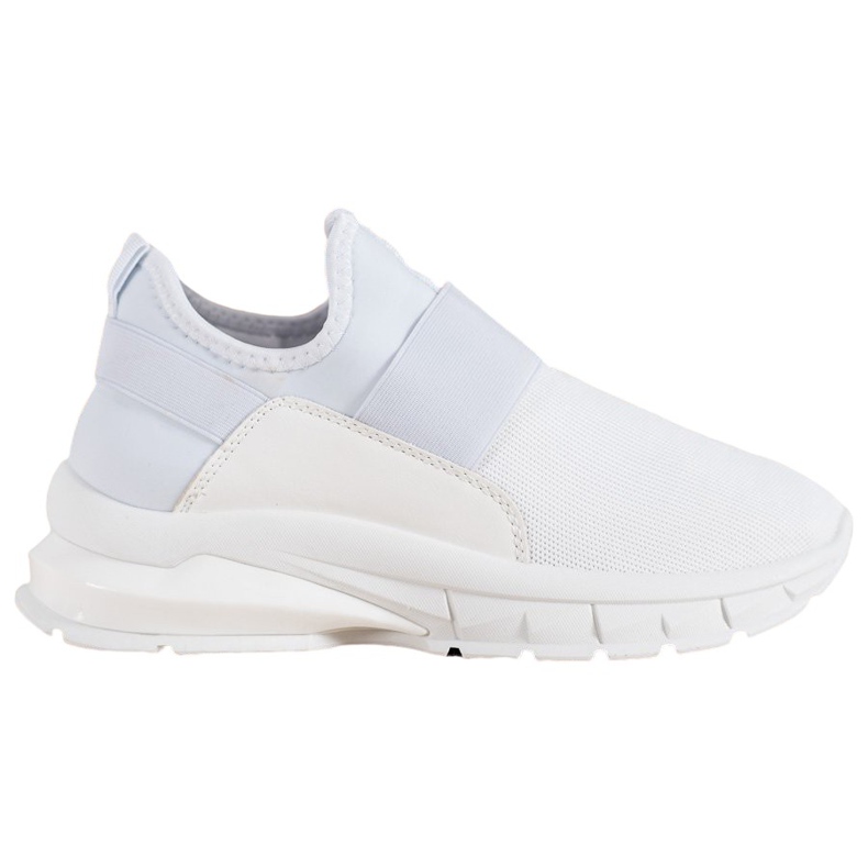 SHELOVET Sports Slip-On Sneakers white