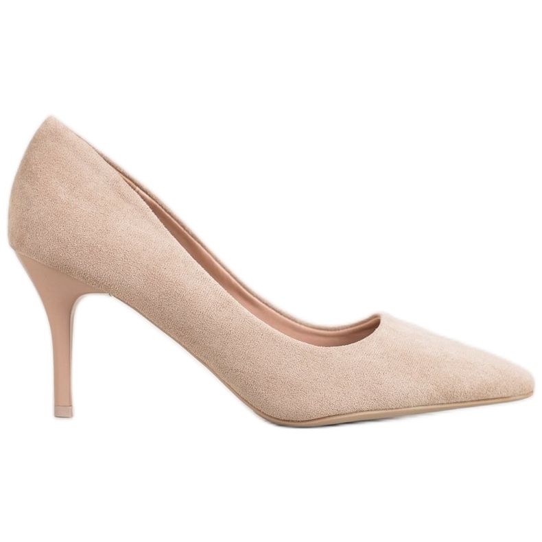 Small Swan Casual high heels brown
