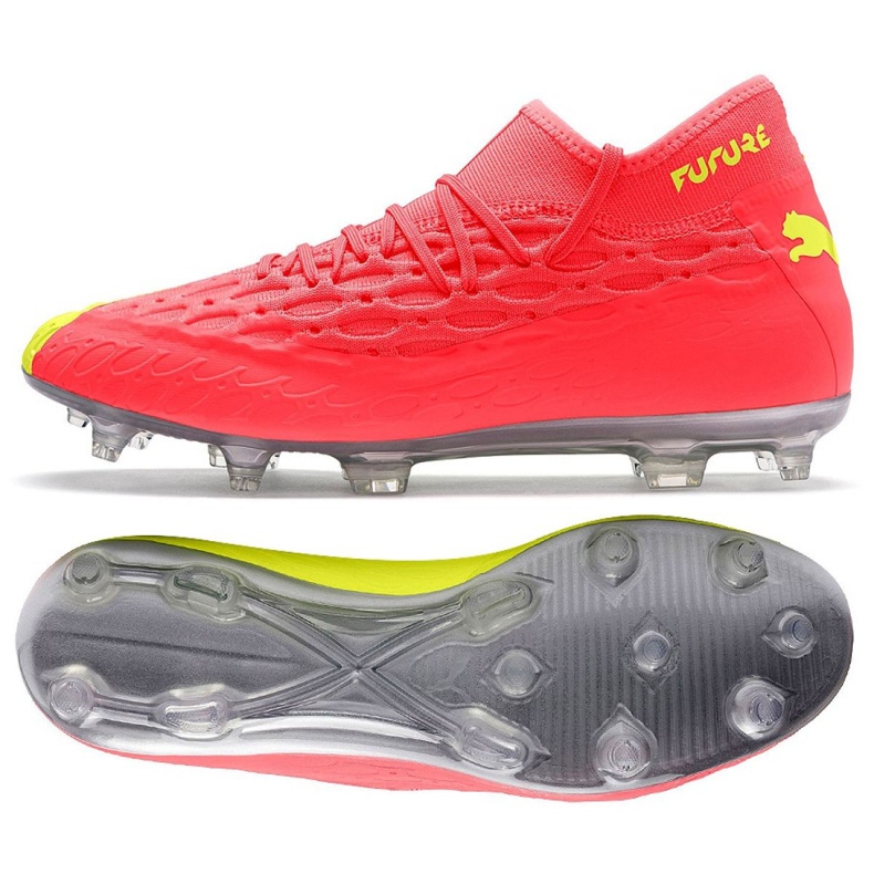 Puma Future 5.2 Netfit Osg Evo FG / AG M 106007-01 football boots multicolored yellow