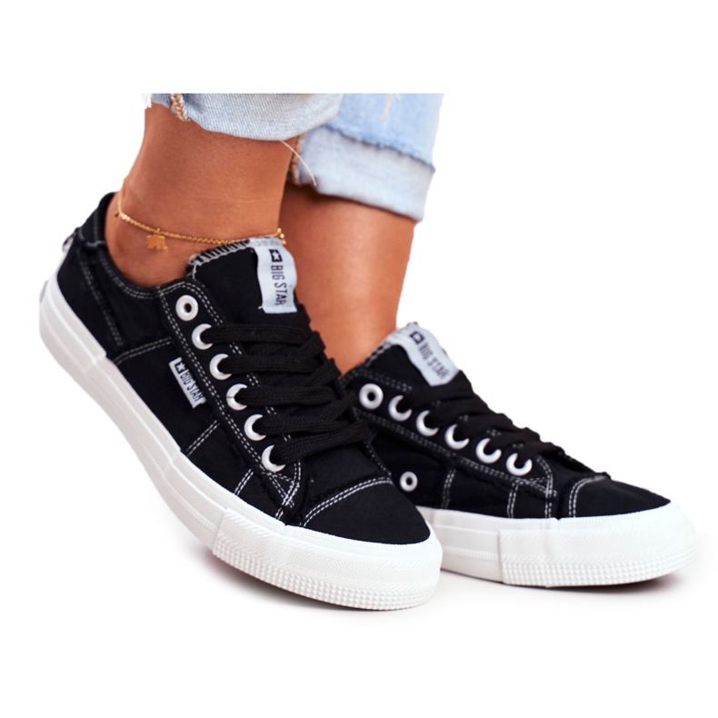 Women's Sneakers Big Star Black DD274446