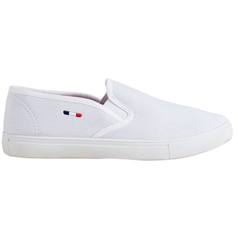 SHELOVET White Textile Sneakers SHELOVET White Textile Sneakers