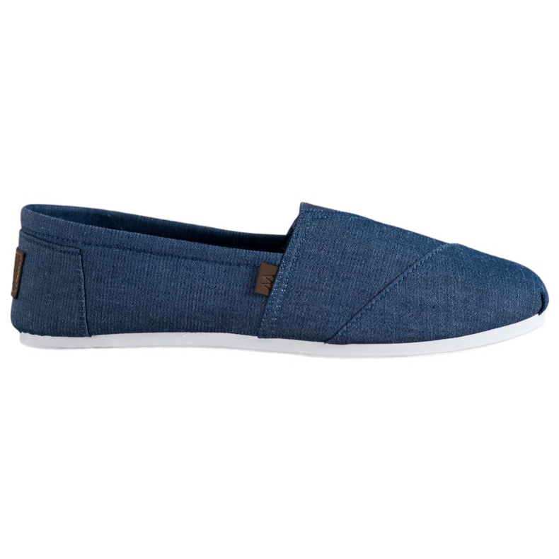 SHELOVET Navy Blue Slip On Sneakers
