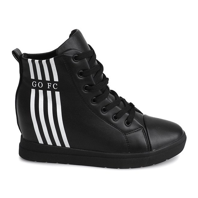 Fashionable Simple Sneakers GFA98 Black white
