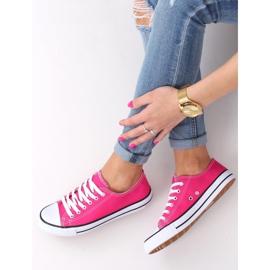 Classic women's pink sneakers JD05P Rosa