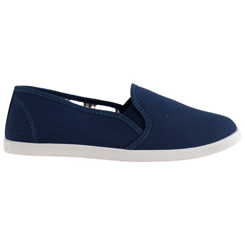 SHELOVET Comfortable Slip-On Sneakers blue