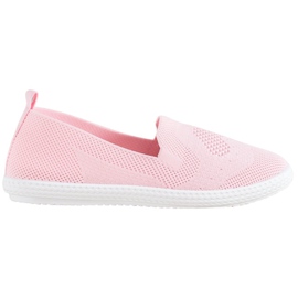 Via Giulia  Pink openwork sneakers