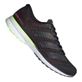 Running shoes adidas adizero Adios 5 M EG4659 black grey Running shoes adidas adizero Adios 5 M EG4659 black grey