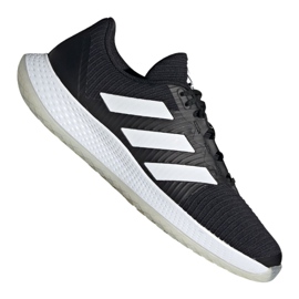 Indoor shoes adidas ForceBounce M FU8392 grey/silver, white, black black