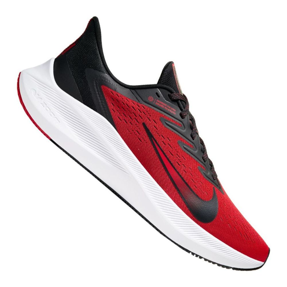 nike zoom shoes red and black