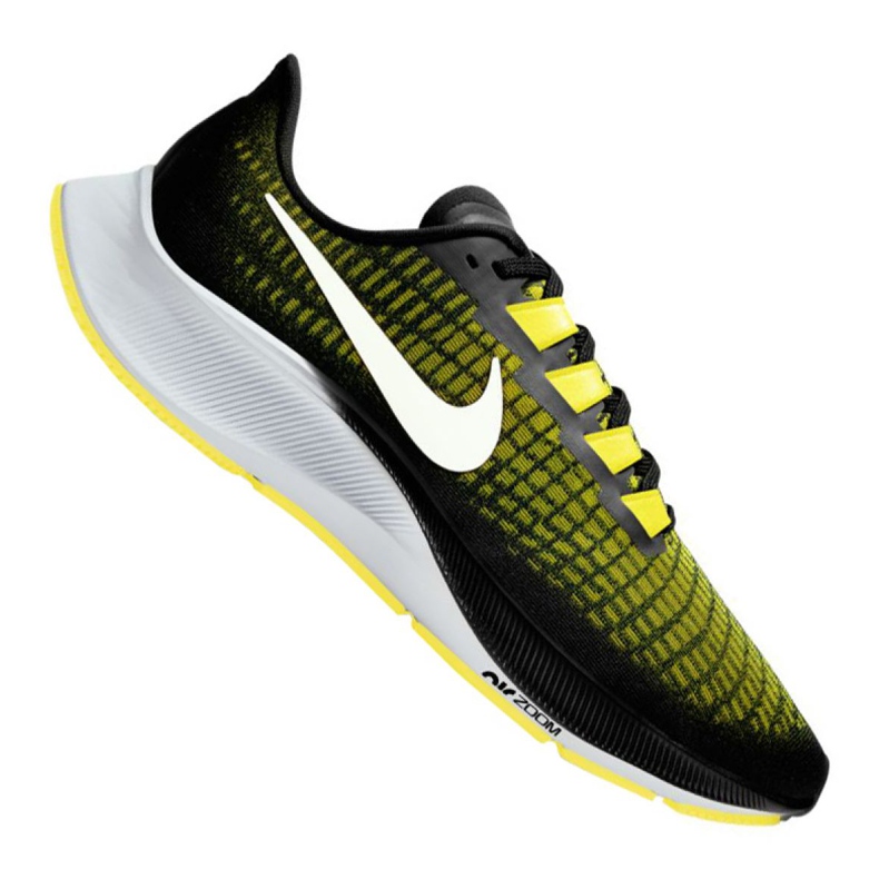 Running shoes Nike Air Zoom Pegasus 37 M BQ9646-007 black yellow