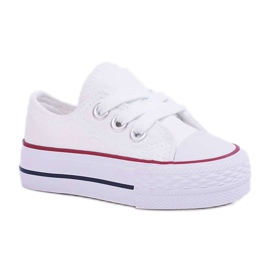 FRROCK White Filemon children's classic sneakers