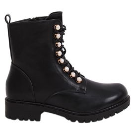 Black Workery boots NC977 Black