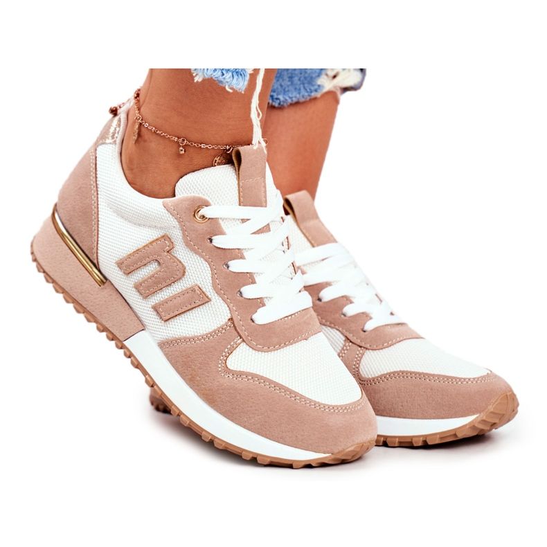 Women's Sport Shoes Brown Golden Maddie Elements