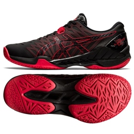 Handball shoes Asics Blast Ff 2 M 1071A044-001 multicolored black Handball shoes Asics Blast Ff 2 M 1071A044-001 multicolored black