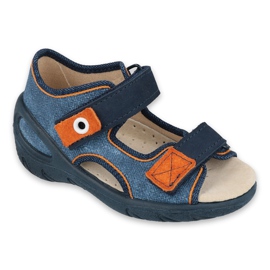 Befado children's shoes pu 065X140 navy blue Befado children's shoes pu 065X140 navy blue