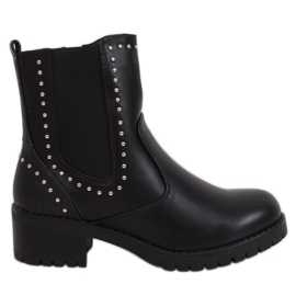 Black Boots for women with studs UL309 Black Black Boots for women with studs UL309 Black