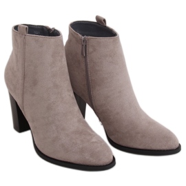 Classic gray high heels UK09P Gray grey