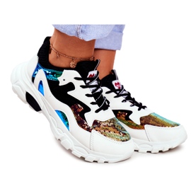 Women's Sport Shoes Lu Boo Black Dazzle Me