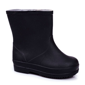 Children's Black Rubber Galoshes Classic Lullaby Children's Black Rubber Galoshes Classic Lullaby