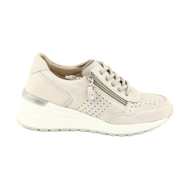 Vinceza Women's Sport Shoes Sneakers Beige FT20-8675 Better Way multicolored