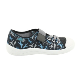 Befado children's shoes 251Y155 blue grey Befado children's shoes 251Y155 blue grey