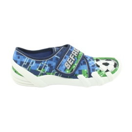 Befado children's shoes 273Y291 blue multicolored green