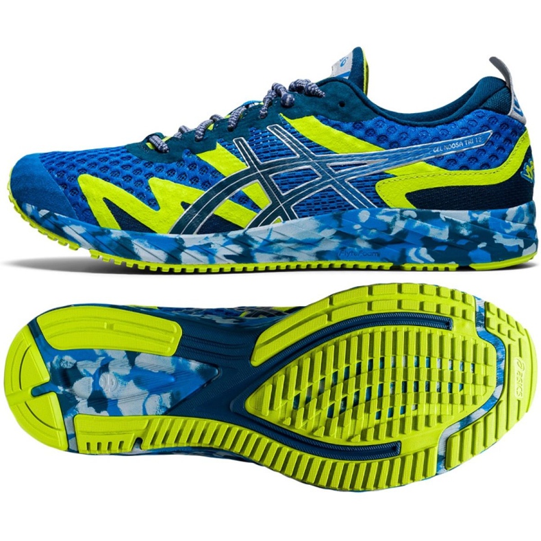 Asics Gel-Noosa Tri M 1011A673-400 running shoes blue green