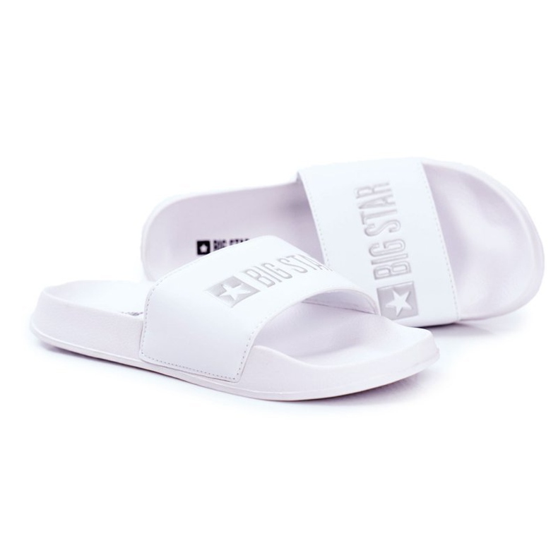 Men's Slippers Big Star Rubber White GG174935
