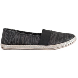 SHELOVET Stylish Slip-On Sneakers black