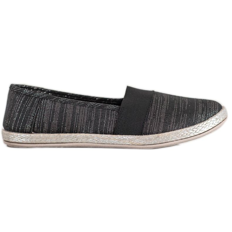 SHELOVET Stylish Slip-On Sneakers black