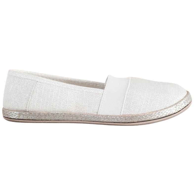 SHELOVET Stylish Slip-On Sneakers white