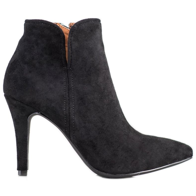 Bella Paris Classic boots on a high heel black