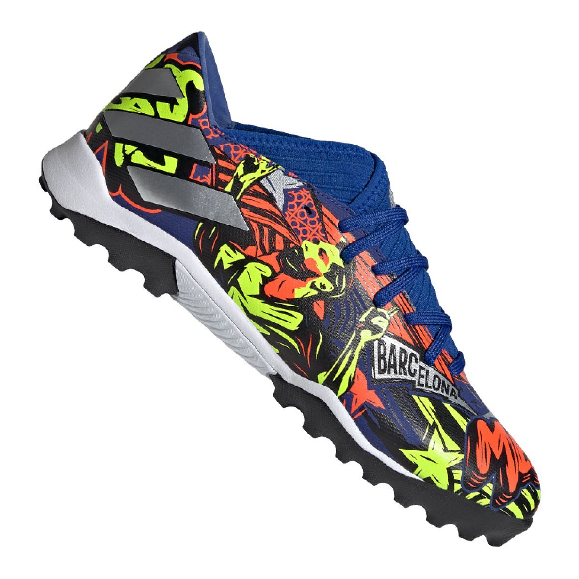 Adidas Nemeziz Messi 19 3 Tf M Eh0592 Football Boots Multicolored Multicolored Keeshoes