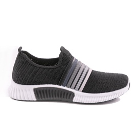 Black TL502 slip-on sports shoes Black TL502 slip-on sports shoes