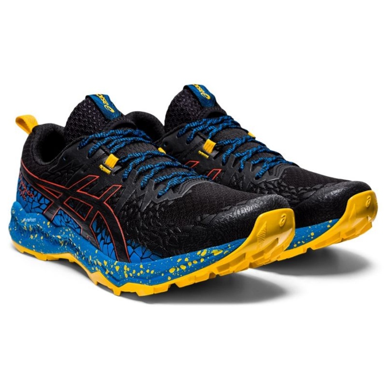 Asics running shoes FujiTrabuco Lyte M 1011A700-002 blue multicolored