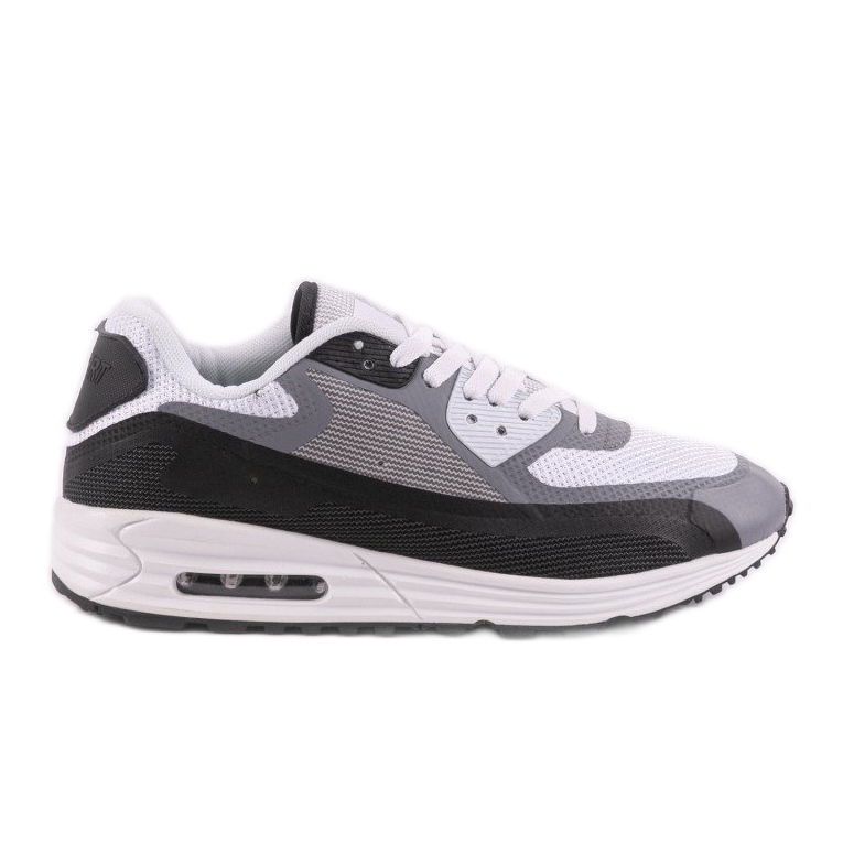 Gray men's sports shoes 1503 grey
