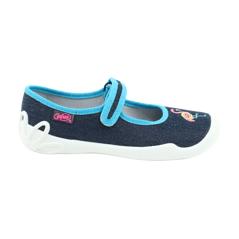 Befado children's shoes 114Y400 navy blue blue