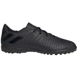 The adidas Nemeziz 19.4 Tf Jr EG3313 football boots black black The adidas Nemeziz 19.4 Tf Jr EG3313 football boots black black