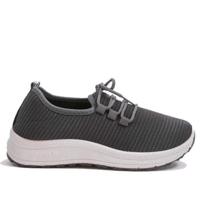 Gray LR005-3 slip-on sports shoes grey
