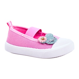 Le Scarpe Children's Pink Velcro sneakers Estienne Le Scarpe Children's Pink Velcro sneakers Estienne