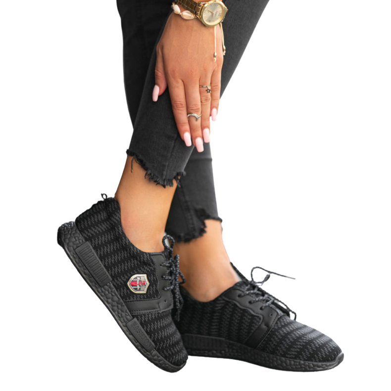 Black PH-16 lightweight sports shoes Black PH-16 lightweight sports shoes