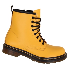 Boots laced honey boots NC1019 Yellow