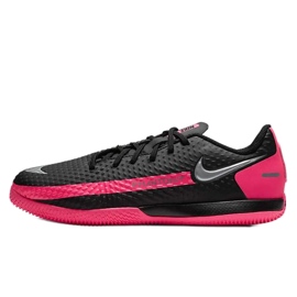 Nike Phantom Gt Academy Ic Jr CK8480-006 football shoe black multicolored