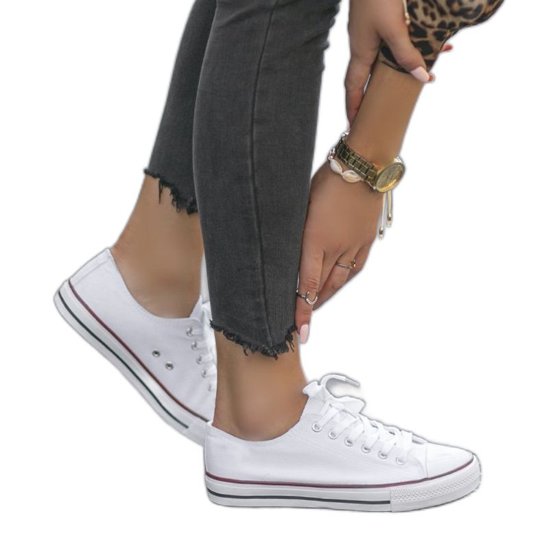White classic women's TH68-1 sneakers White classic women's TH68-1 sneakers