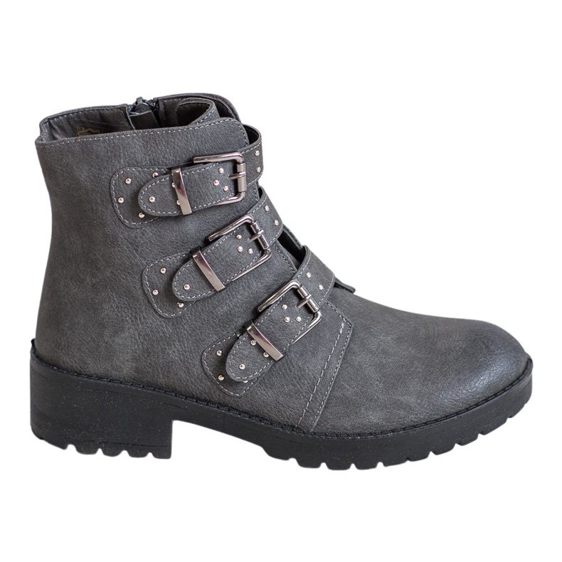 J. Star Gray Workers With Clasps grey