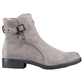 J. Star Warm gray boots grey