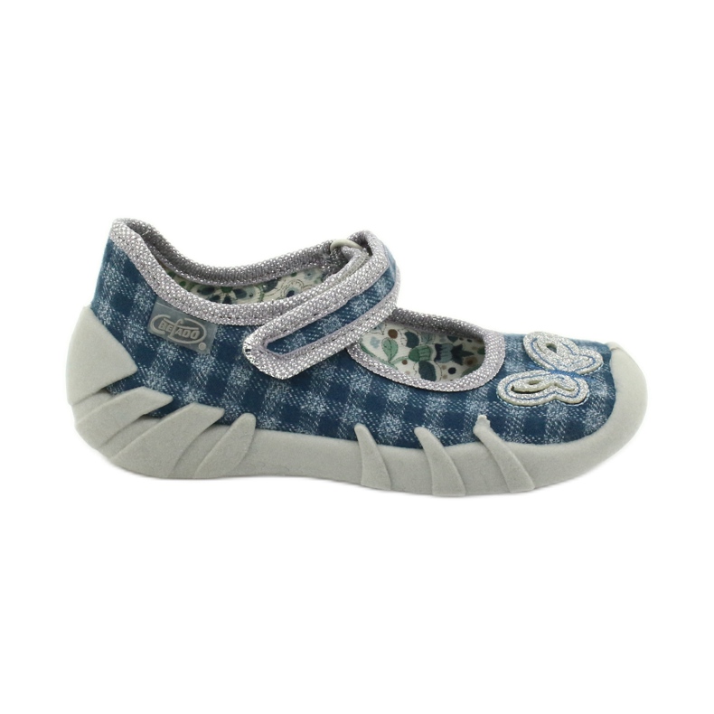 Befado children's shoes 109P188 blue grey Befado children's shoes 109P188 blue grey