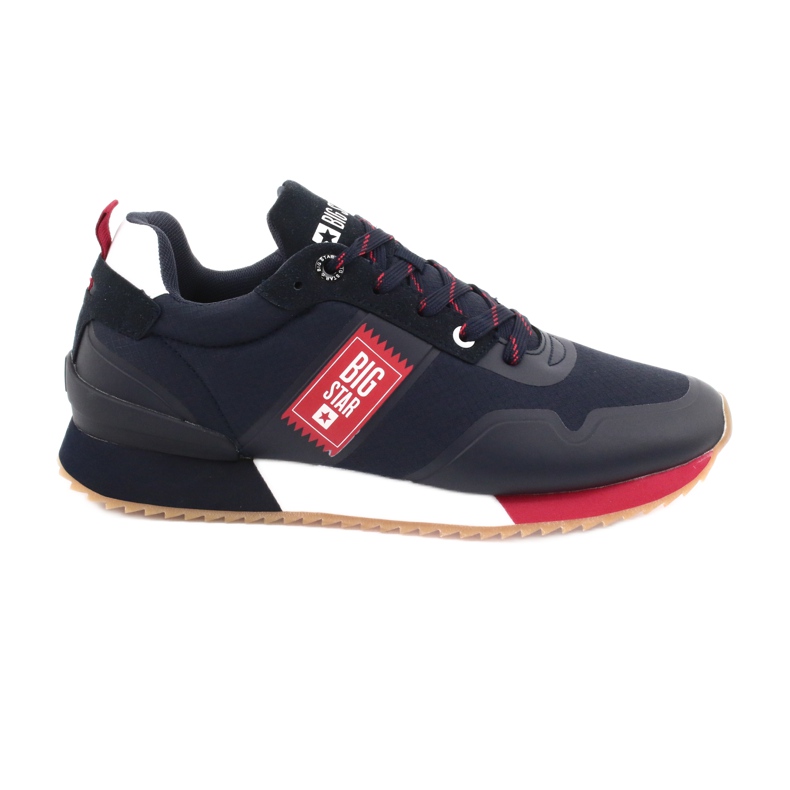 Sport Shoes Big Star GG174182 Marine white red navy blue