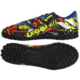 Adidas Nemeziz Messi 19.4 Tf Jr EH0602 football boots navy blue, multicolored multicolored