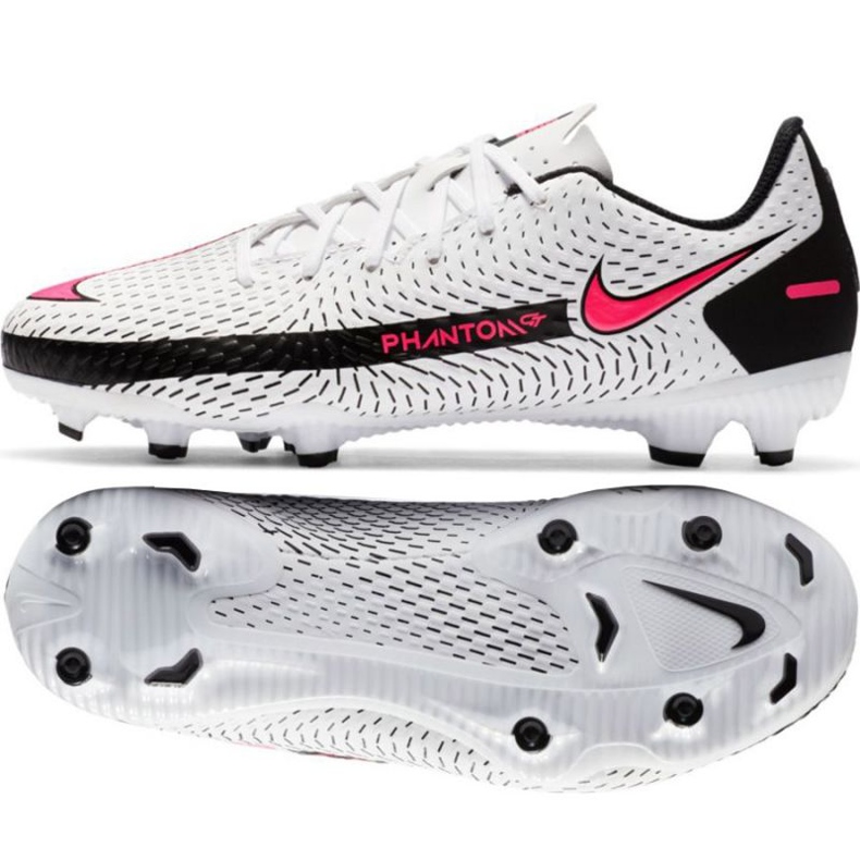 Nike Phantom Gt Academy FG / MG Jr CK8476-160 football shoes multicolored white
